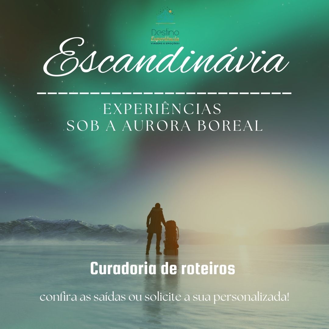Descubra roteiros selecionados na Escandinávia para viver a experiência da Aurora Boreal. Viagens cuidadosamente planejadas, com curadoria especializada.